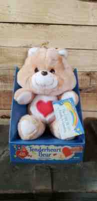 Vintage Tenderheart Bear Care Bears Kenner 1984 NEW in BOX 13
