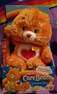 Care Bears Fluffy & Floppy with Sweet Scents! Tenderheart Bear & DVD
