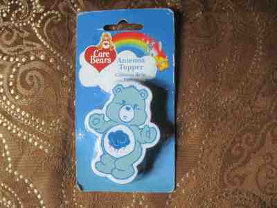 CARE BEAR 2003 Blue Grumpy Cloudy Day Blue Bear Car Vehicle Antenna Topper 