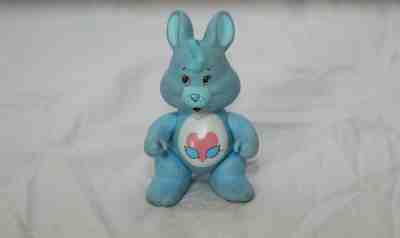 1985 PVC Care Bear Cousin Swiftheart Rabbit Collectible poseable Figure  
