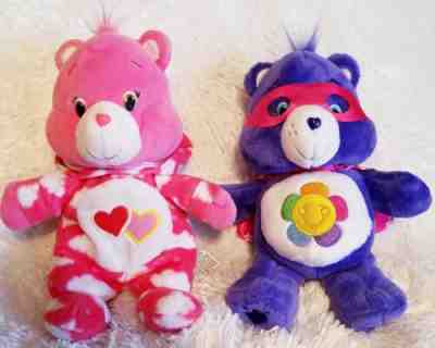 Care Bears Harmony Bear Super Hero & Love A Bear Pajamas 8