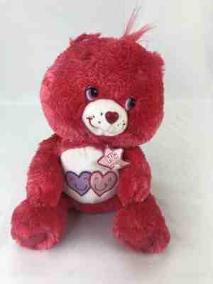Care Bear Always There Bear Plush NWT 2006 Pink Cozy Fluffy Hug N Sniff