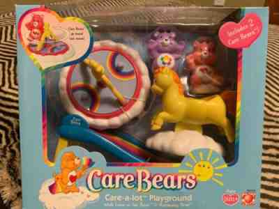Care Bears Care-a-lot Playground With Love-a-lot Bear & Harmony Bear