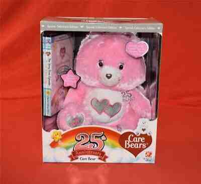 2007 Special Collectors Edition 25th Anniversary Love A Lot Care Bear Pink