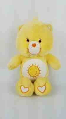 Play Along TCFC 2006 Care Bears Glow A Lot Funshine Bear Yellow Sun Tummy