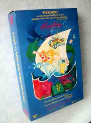 Care Bears Movie Vintage Giant Video Store Display Advertising VHS Box 1985 