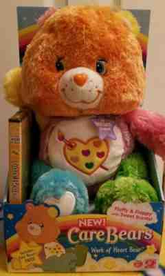 Care Bears Fluffy & Floppy with Sweet Scents! Work of Heart Bear & DVD