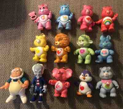 Vintage Care Bear Lot Cousins Cloud Keeper Professor Cold Heart Lot