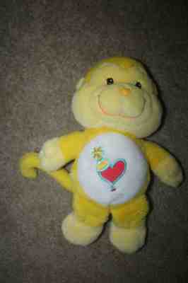 CARE BEAR Cousins Playful Heart MONKEY 14 inches 2004