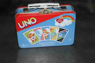 Care Bears UNO Special Edition 2003 Deluxe Collectors Tin 112 Cards Item 00530