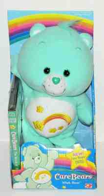 Care Bears Wish Bear Plush w/ Care Bears DVD #107 "The Wrath of Shreeky"