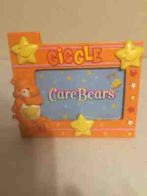 4x 3” Care Bears Picture Frame 2005 Those Characters From Cleveland Inc Giggles