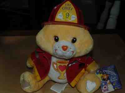 Fire Chief Champ Cloud 9 Station 2005 Care Bears NEW Celebration Collection RARE