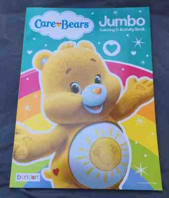 Care Bears Jumbo Coloring and Activity Book New Funshine Bear Free Shipping 