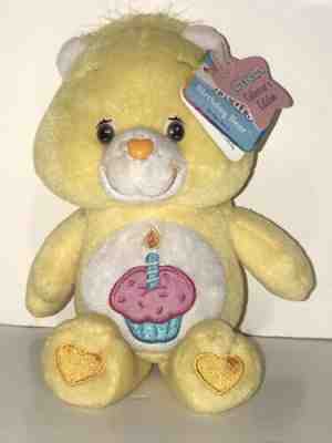 2002 Care Bears 9” BIRTHDAY Bear 20th Anniversary Collector Edition Plush NWT