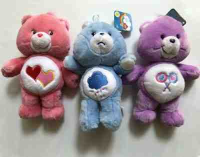 Care Bears Lot of 3. Plush Toys, Collectables 