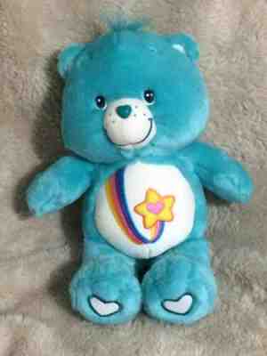 EUC Collectable Plush 2004 Glow In The Dark Thanks A Lot Care Bear 12