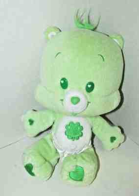 Care Bears Cubs plush baby teddy in diaper Good Luck bear 2005 TCFC Jakks 10