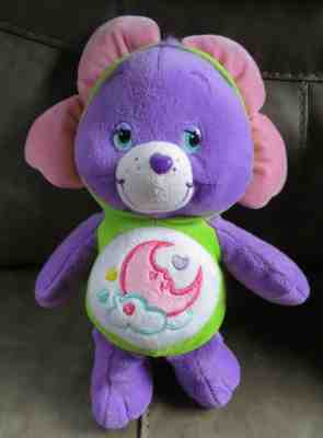 Care Bears Plush Doll  Sweet Dreams Bear  with a Flower Hat 11