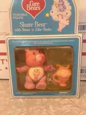 Vintage Factory sealed share bear Care Bear by Kenner 1982