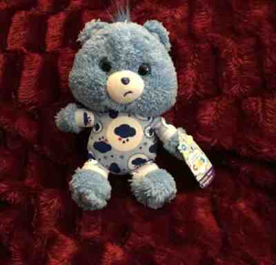 Care Bears Cubs Plush Blue Grumpy NWT 2017 Pajamas Stuffed Animal Toy 9”