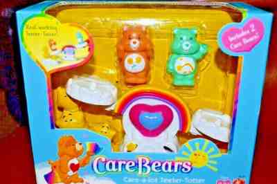 Care Bears Care A Lot Teeter Totter w/ Friend and Wish Bear 2002 NIB Play Along 