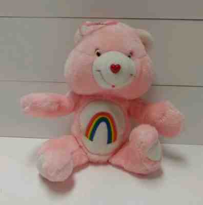 Vintage 1995 Dan Dee TCFC Care Bears Cheer Bear Pink Plush
