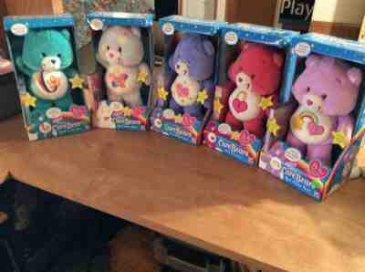 Care Bears Talking True Heart Bear with DVD, Secret Bear, and others 