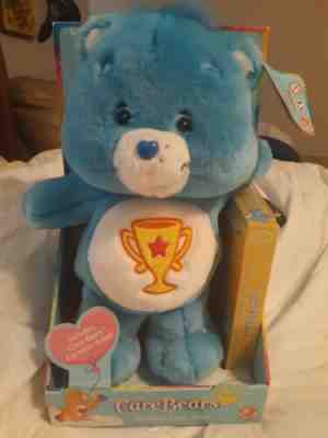 Vintage Carebear in original box and comes with a carebear vhs tape sealed!