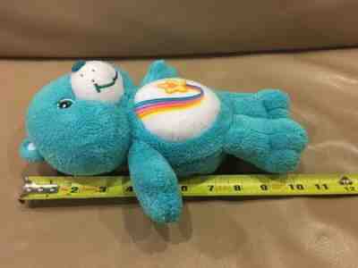 Care Bears Plush Baby Toy TEAL Thanks-a-Lot rattle 10