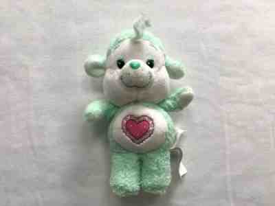 Care Bears Gentle Heart Lamb Mini 8” Beanbag Plush Toy Carlton Cards Import 