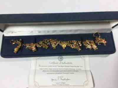 Nib Care Bears Swarovski Crystal Bracelet Limited W/ Certificate Of Authenticity
