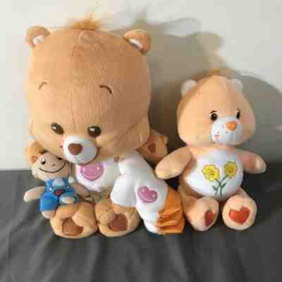 CARE BEAR CUBS Baby Stuffed Plush TENDERHEART Cub BOY Doll & BLANKET 11