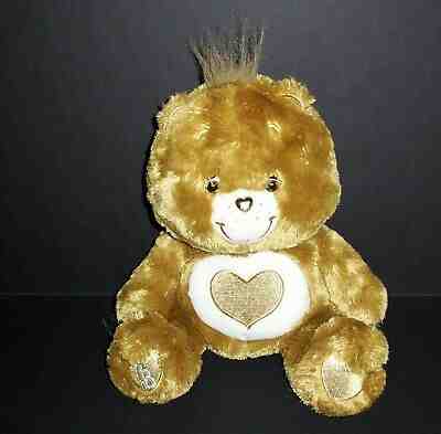 Care Bears 2008 Heart of Gold Plush Stuffed Animal 
