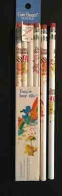 Care Bears Pencil Set Vintage Lot 1984 American Greetings Empire Pencils