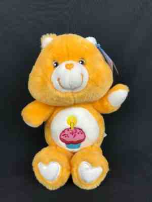 2002 CARE BEARS Yellow/Cupcake BIRTHDAY BEAR 13