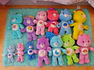 Care Bears (Adventures in Care-a-lot) 2007 PLUSH LOT (13 PLUSHES!!!)