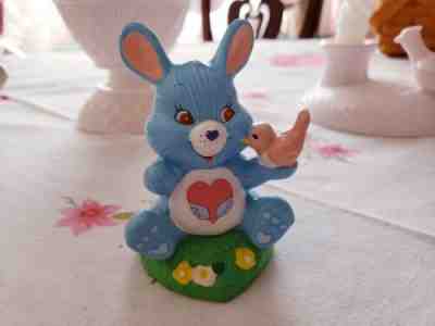 Vintage Care Bear Ceramic Figurine Swift Heart Rabbit Care bear cousin,AGC,3