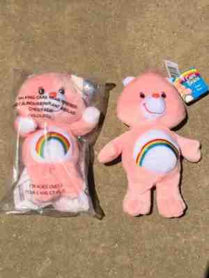 20th Anniversary Battery Operated Talking Care Bear + Extra Lot Of 2 Cheer Bears