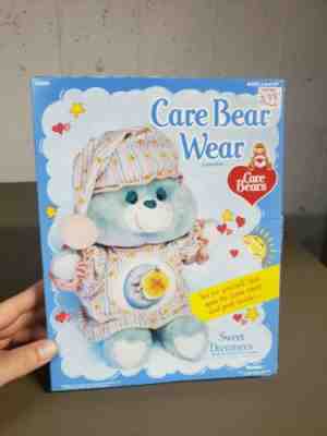 Vintage Care Bear Care Bears Care Bear Wear Sweet Dreamers NEW MIB