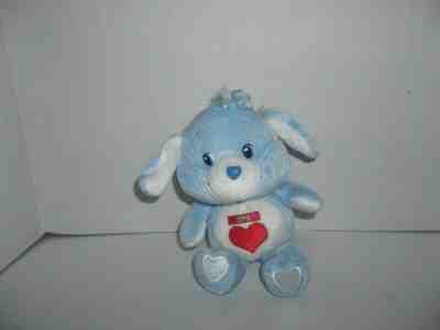 carlton cards carebear cousin blue loyal heart puppy dog plush 8