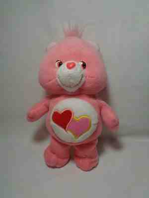 2002 Care Bears Love-a-Lot Bear Pink Bean Bag Plush 8