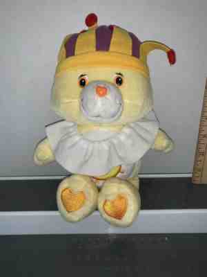 Care Bears King Funshine Bear Journey to Joke A Lot Stuffed Plush