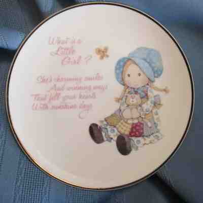 What Is A Little Girl LASTING MEMORIES COLLECTORS PLATE Hollie Hobby