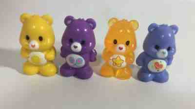New Care Bears Ooshies Pencil Toppers 4 Mini Figures Daydream Laugh A Lot Share