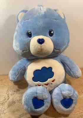 Care Bear Grumpy Blue Bear Soft Giant 26” Plush