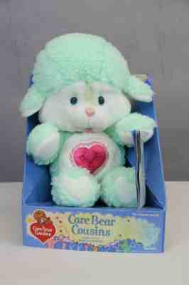 1985 CARE BEARS COUSIN GENTLE HEART BEAR VINTAGE RETRO MINT IN BOX LOVE!