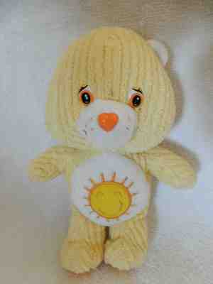 Care Bears Funshine Bear Plush Stuffed Soft Lil' Chenille Yellow Sun 2003 8