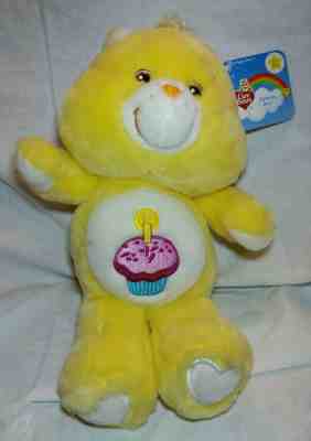 RARE Care Bears 20th Anniversary 13 Inch Birthday Bear NWT Carlton Cards 2002