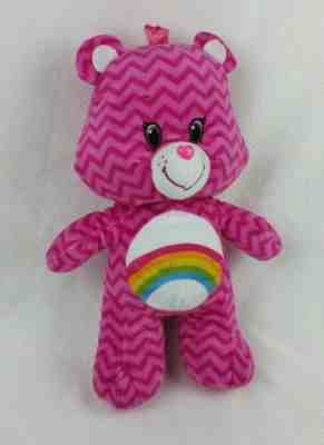 Care Bear Pink Chevron  Lollipops Plush Stuffed Animal 2017 14
